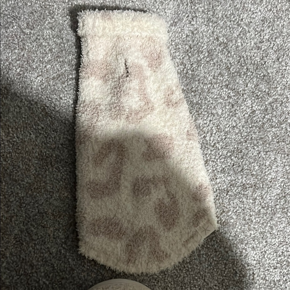 Cozy Cream and Tan Fuzzy Scarf